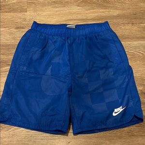 Nike Boys Blue Athletic Shorts